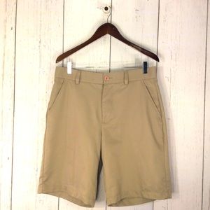Greg Norman for Tasso Ella Khaki Golf Shorts